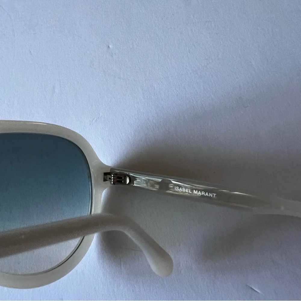 ISABEL MARANT IM0006/S SZJPR NAYA SUNGLASSES PILOT SHAPE IN IVORY NEW WITH CASE